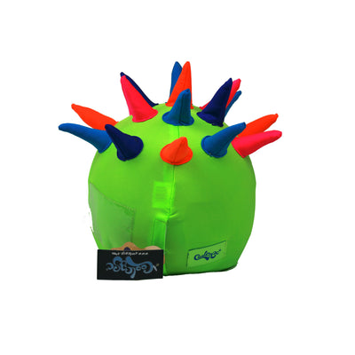 Coolcasc Show Time Helmet Cover Neon Horns