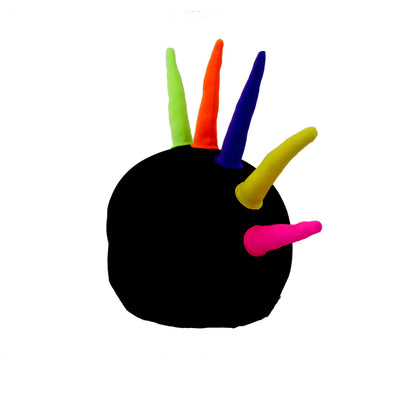 Coolcasc Show Time Helmet Cover Spikey Mohican