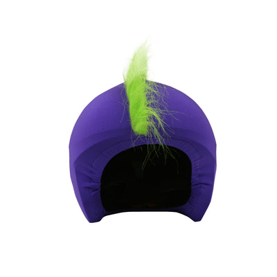 Coolcasc Show Time Helmet Cover Green Mohican