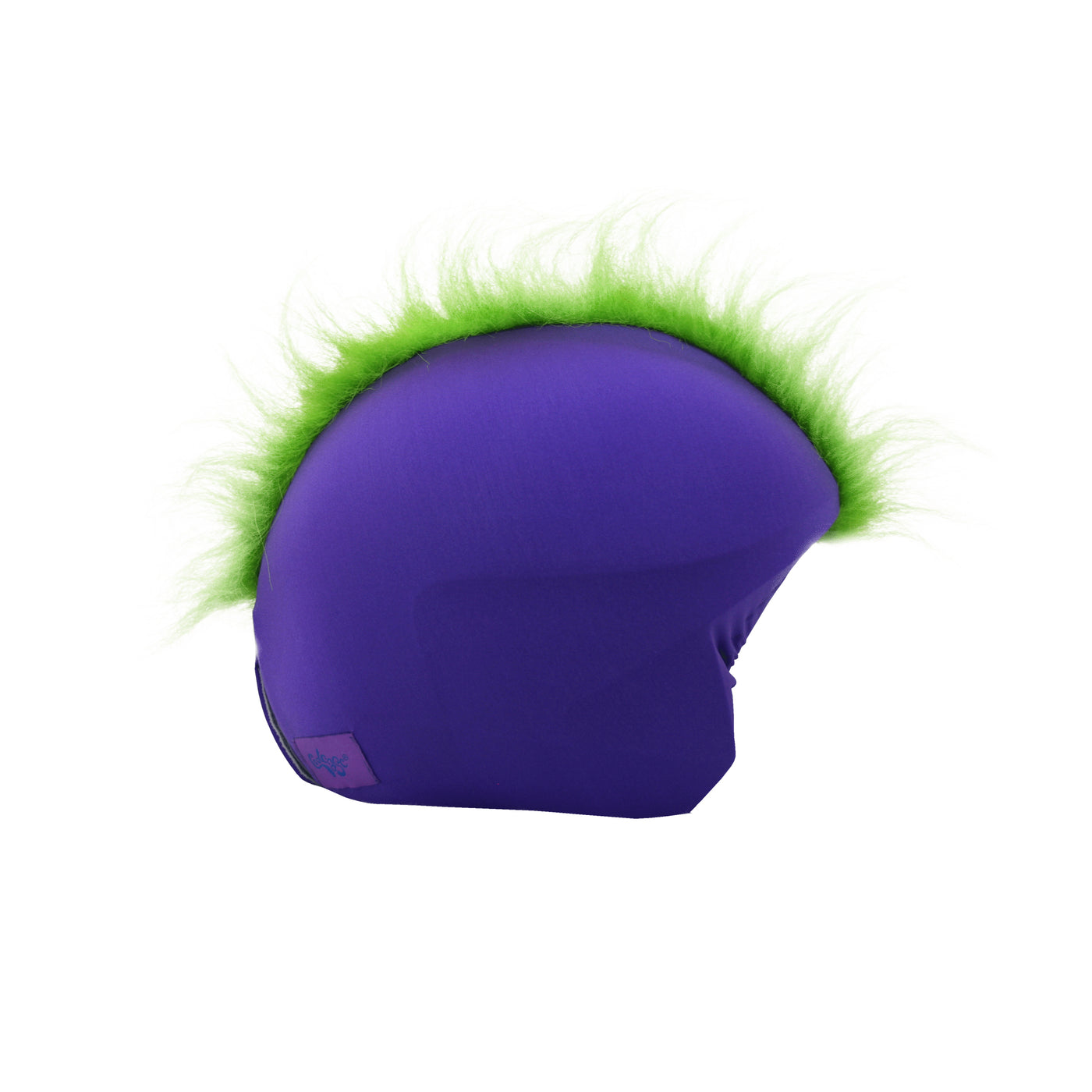 Coolcasc Show Time Helmet Cover Green Mohican