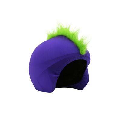 Coolcasc Show Time Helmet Cover Green Mohican