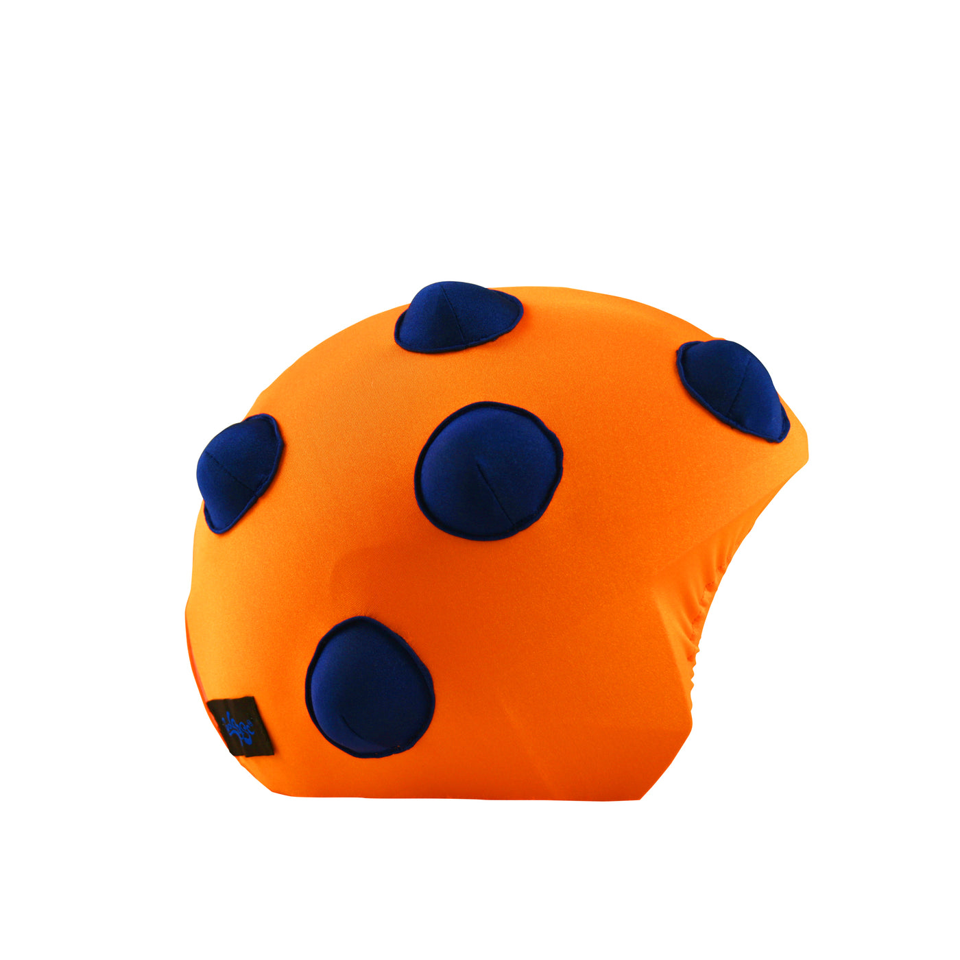 Coolcasc Show Time Helmet Cover Orange-Bumps