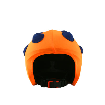Coolcasc Show Time Helmet Cover Orange-Bumps