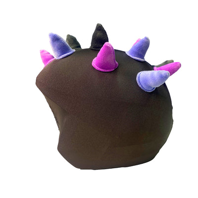 Coolcasc-Show Time Helmet Cover Purple Horns