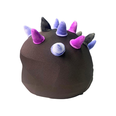 Coolcasc-Show Time Helmet Cover Purple Horns
