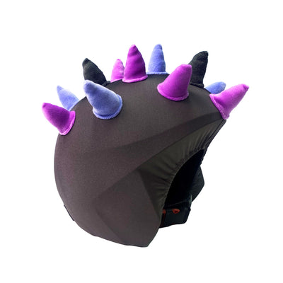 Coolcasc-Show Time Helmet Cover Purple Horns