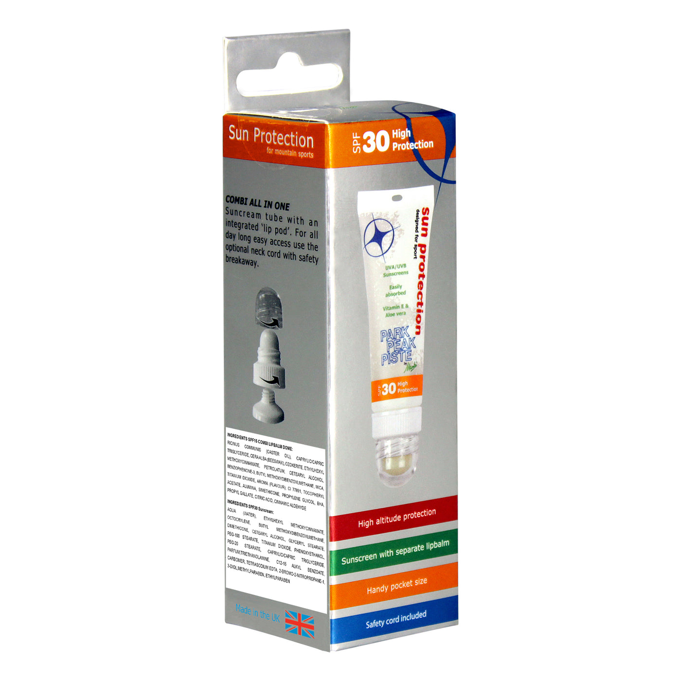 Manbi-PPP Combi Suncream Packed SPF30