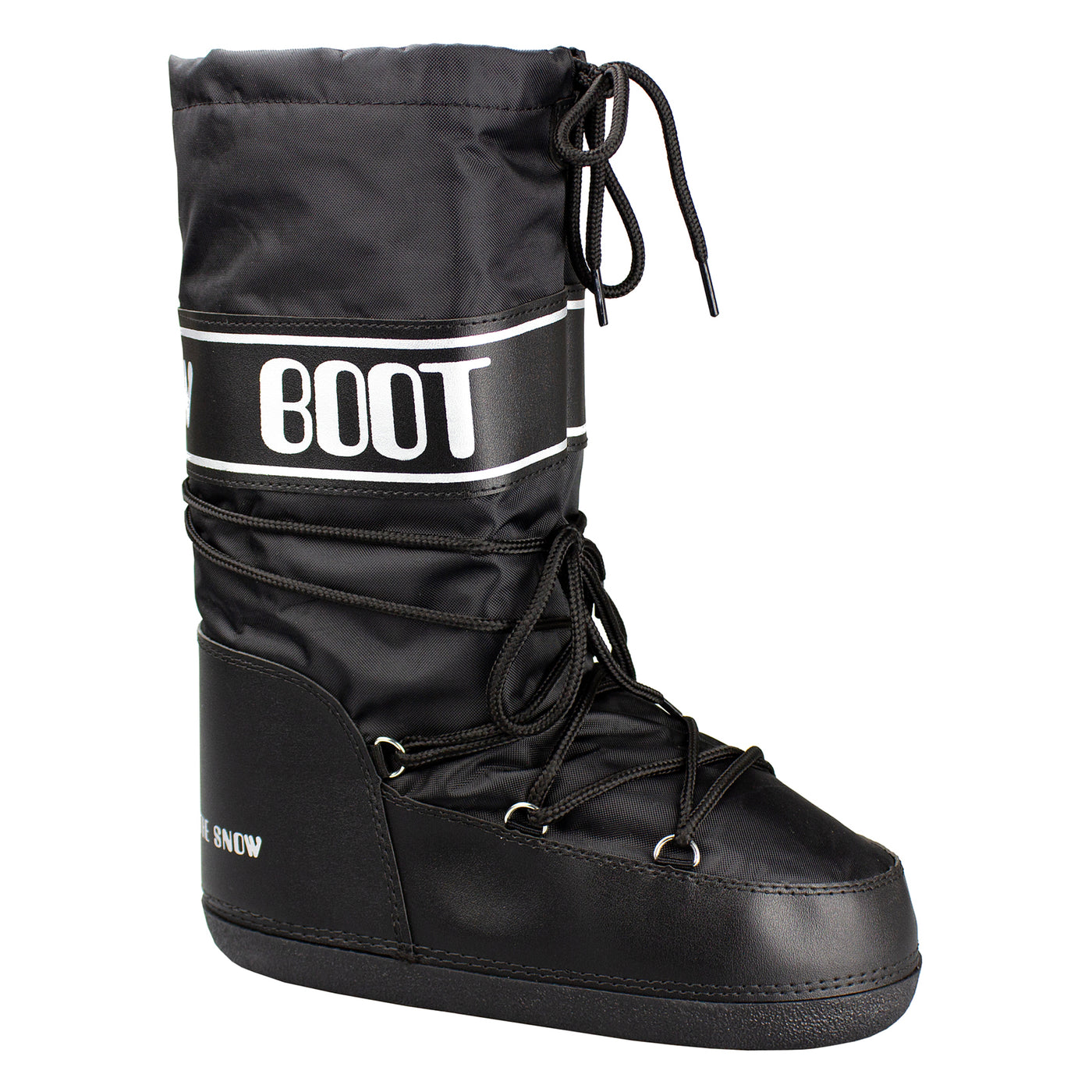 Manbi Kids Snow Boot Black