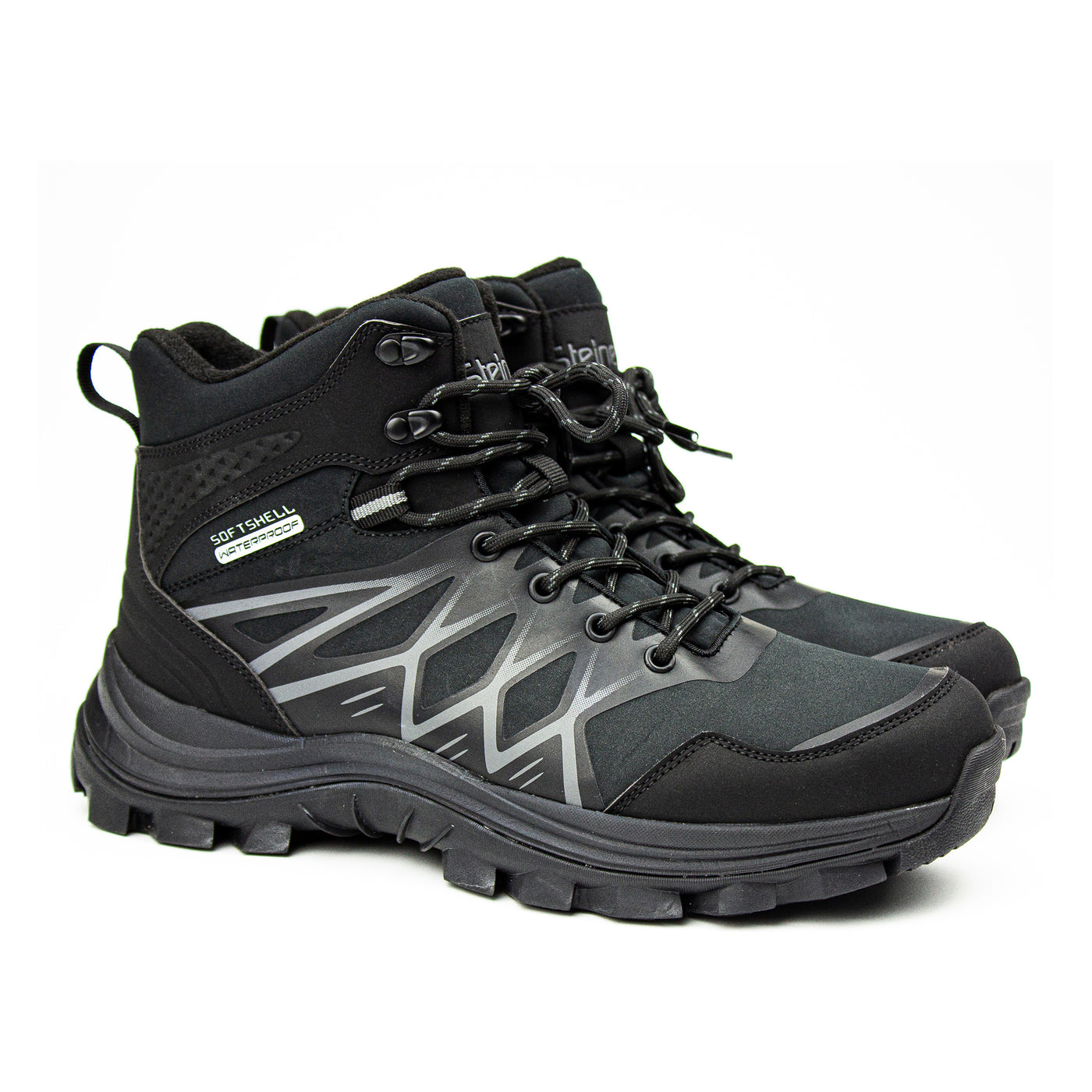 Manbi Stowe Adventure Boot Black