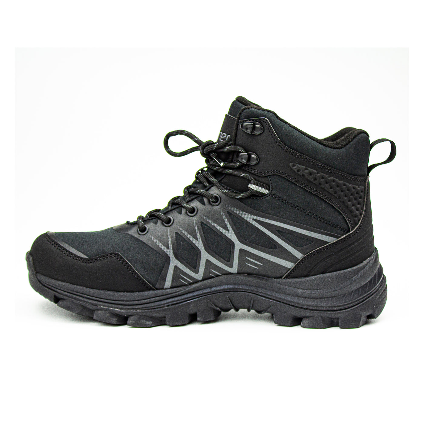 Manbi Stowe Adventure Boot Black