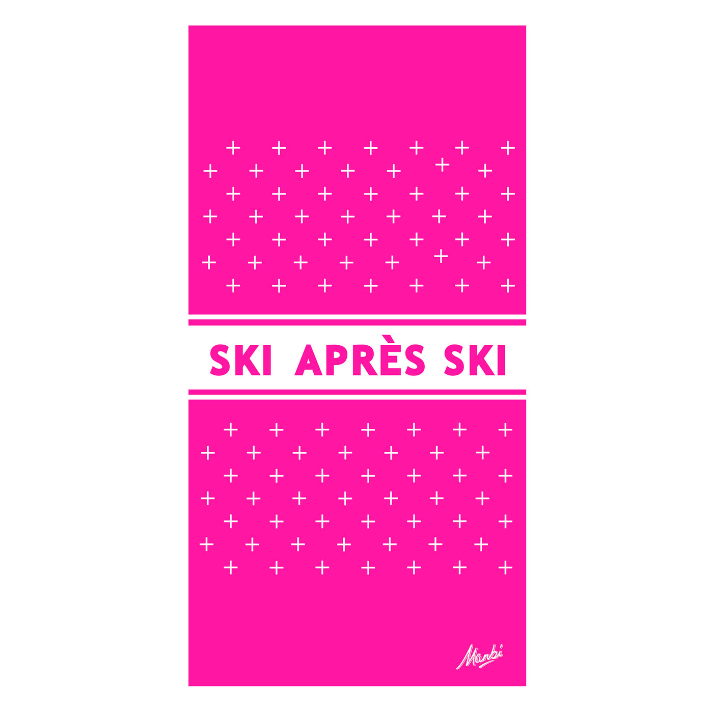 Manbi Hula Neckwarmer Pattern Apres Ski Pink