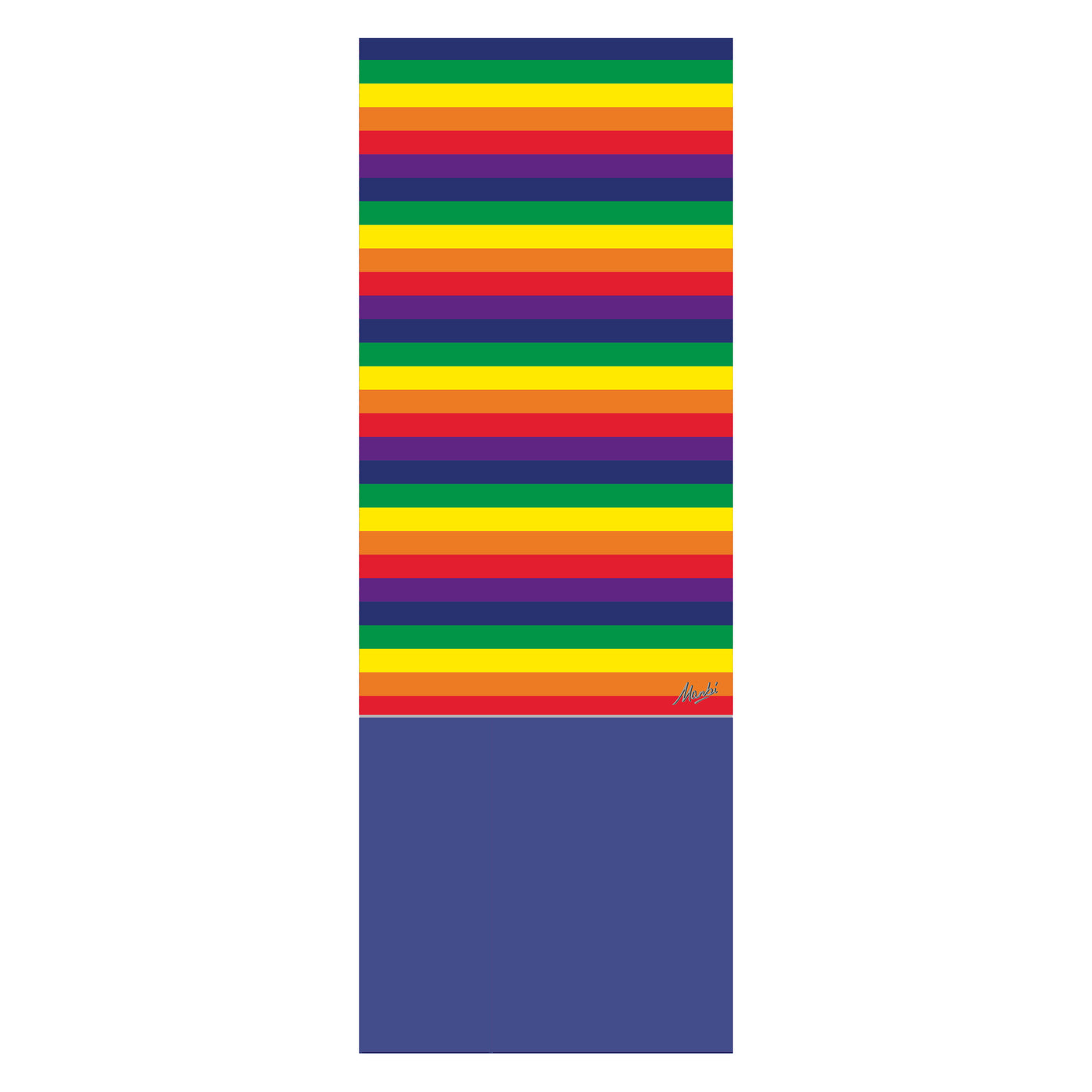 Manbi Kids Hula Neckwarmer Halfie Pattern Rainbow