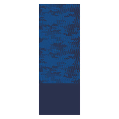 Manbi Hula Halfie Thermal Neck Warmer Pattern Hexagon Blue