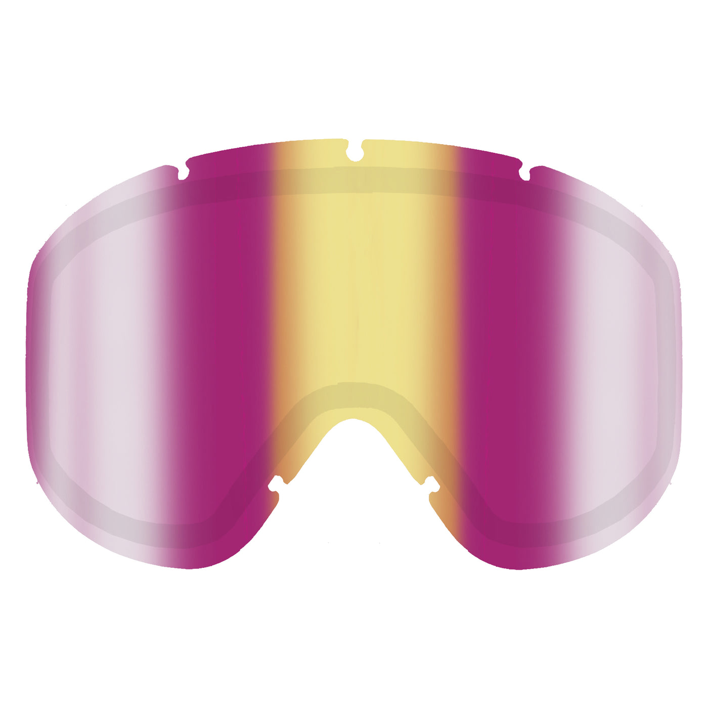 Manbi-PPP Spirit Goggle Spare Lens Pink Mirror