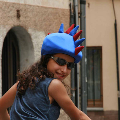 Coolcasc Show Time Helmet Cover Blue Grana Dragon
