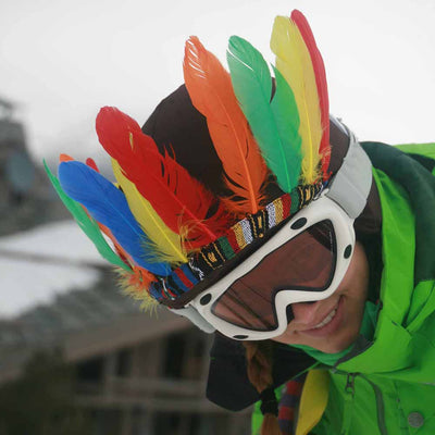 Coolcasc Show Time Helmet Cover Indian