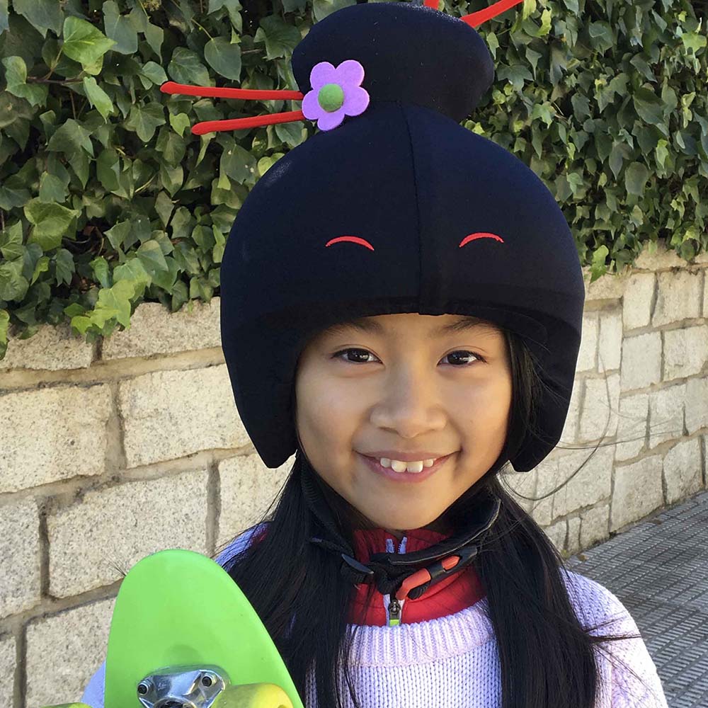 Coolcasc Show Time Helmet Cover Geisha