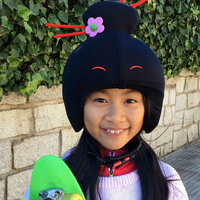 Coolcasc Show Time Helmet Cover Geisha