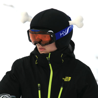 Coolcasc Show Time Helmet Cover Bone