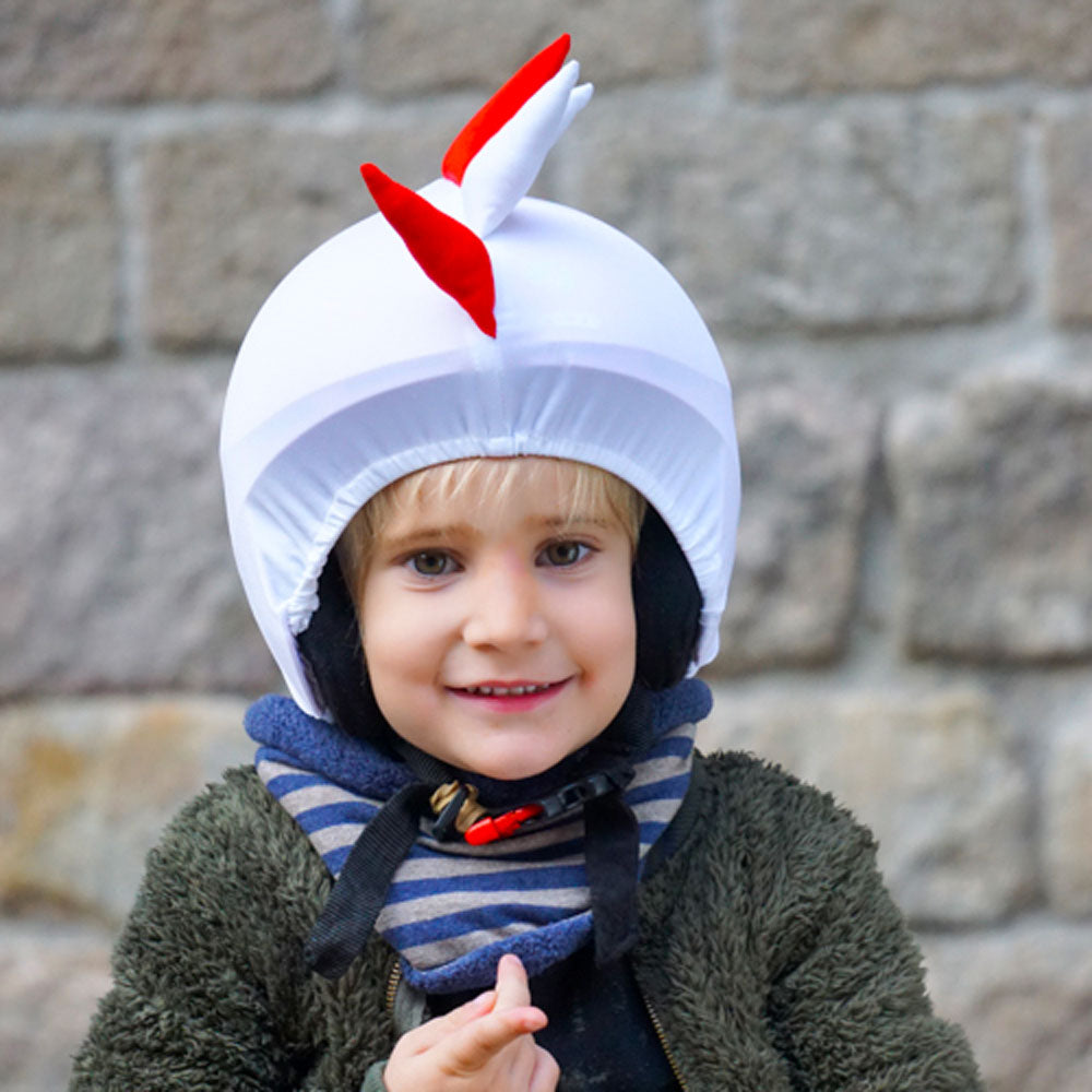 Coolcasc Show Time Helmet Cover Red/White Dragon