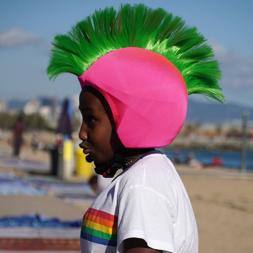 Coolcasc Show Time Helmet Cover Pink-Punk