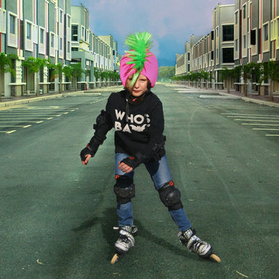Coolcasc Show Time Helmet Cover Pink-Punk