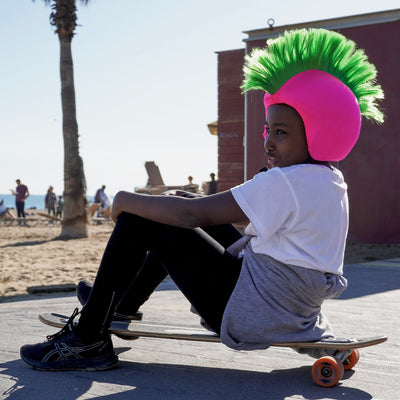 Coolcasc Show Time Helmet Cover Pink-Punk