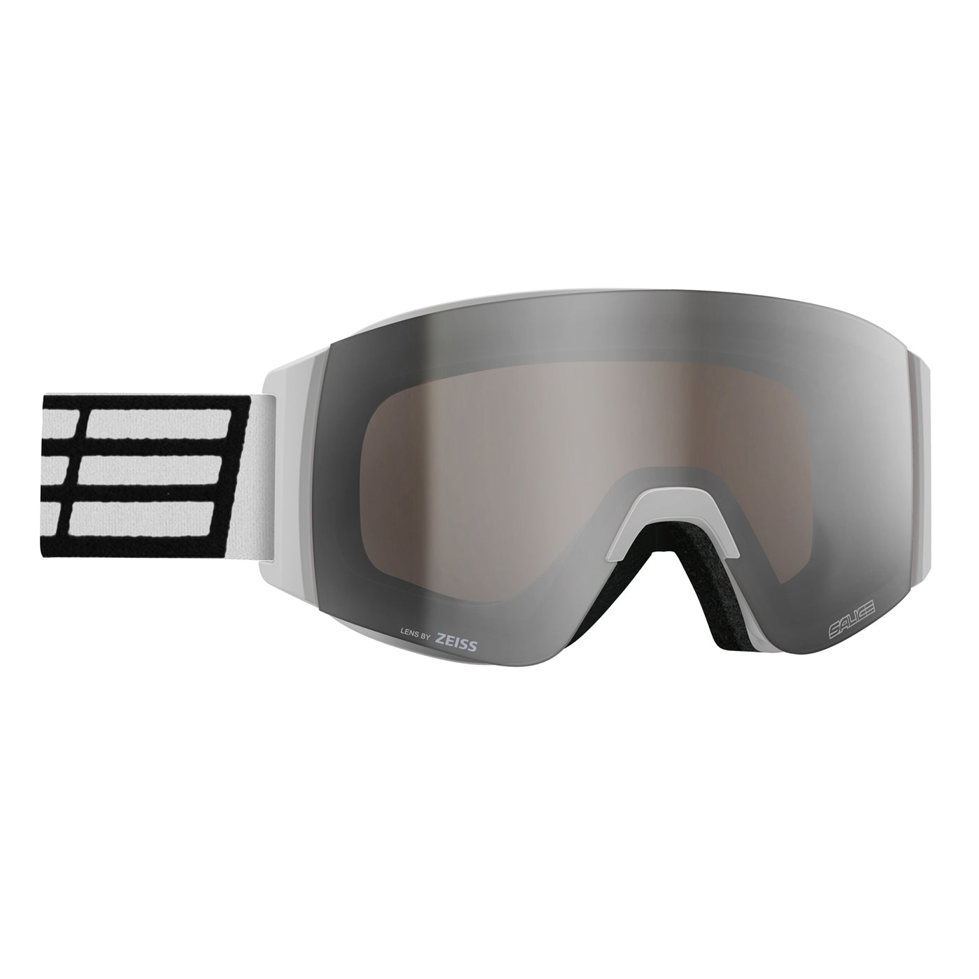 Salice 105 Goggles Double Antifog Mirror Lens/White-Black