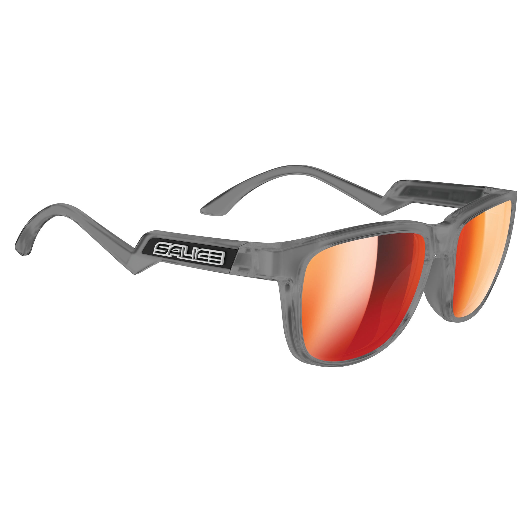 Salice 860 RWP Mirror Polarised Crystal-Black Casual Sunglass | Italian ...