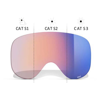 Salice 102 DARWX Double Antifog Blue Mirror Light Adaptive White-Black