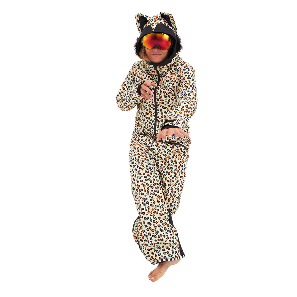 WeeDo Adult Snow Suit & Mittens Leopard - Coming Soon