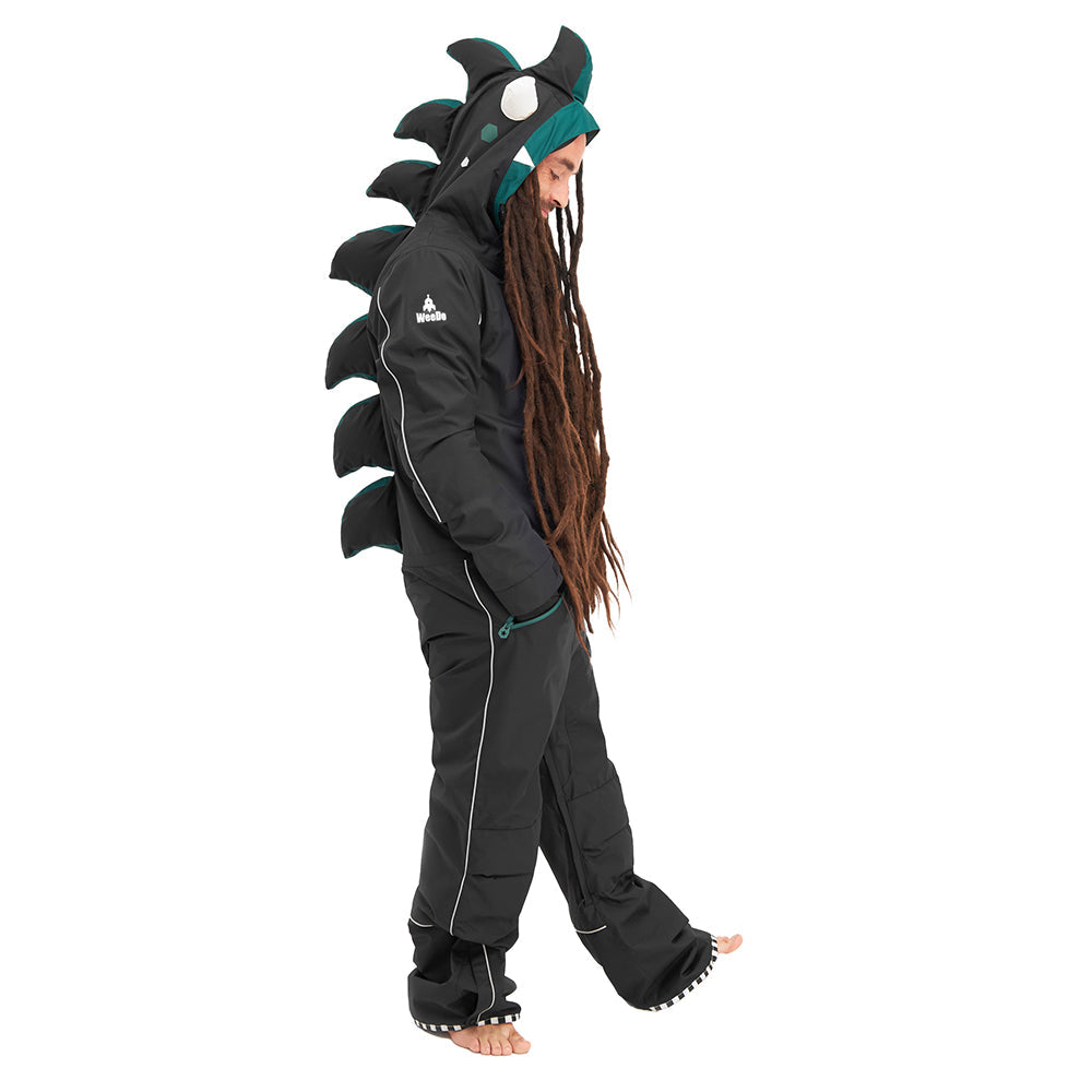 WeeDo Adult Snow Suit & Mittens Mondo Black  - Coming Soon