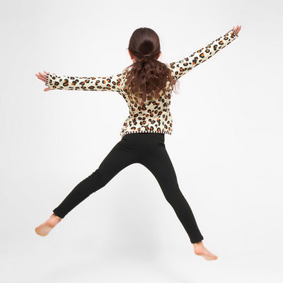 Weedo Kids Base Layer Top Cheetahdo