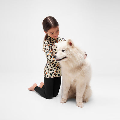 Weedo Kids Base Layer Top Cheetahdo