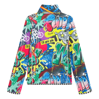 Weedo Kids Base Layer Top Cosmo Spraypaint