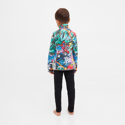 Weedo Kids Base Layer Top Cosmo Spraypaint