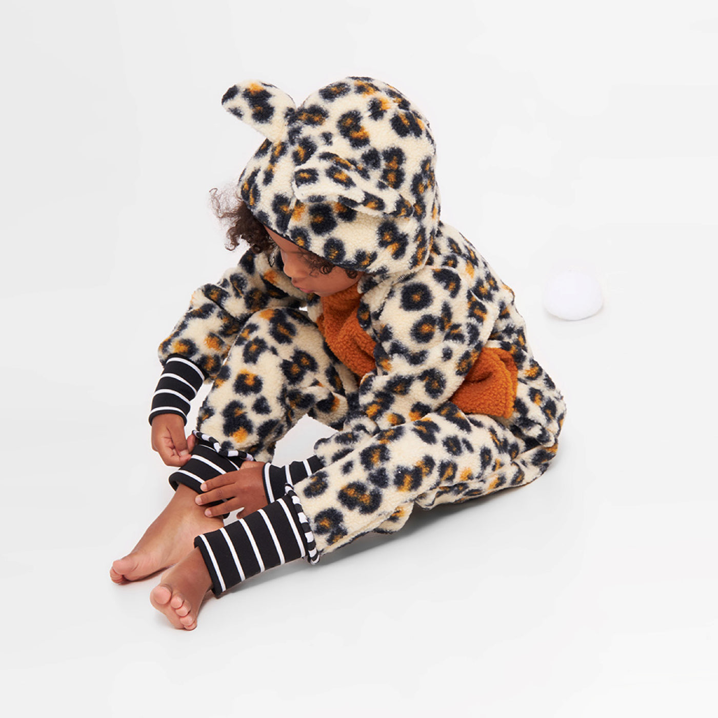 Weedo Kids Fleece Jumpsuit CheetahDo