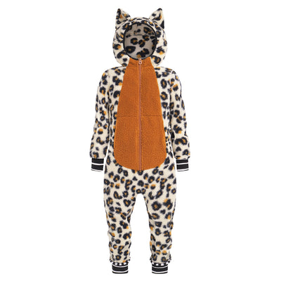 Weedo Kids Fleece Jumpsuit CheetahDo