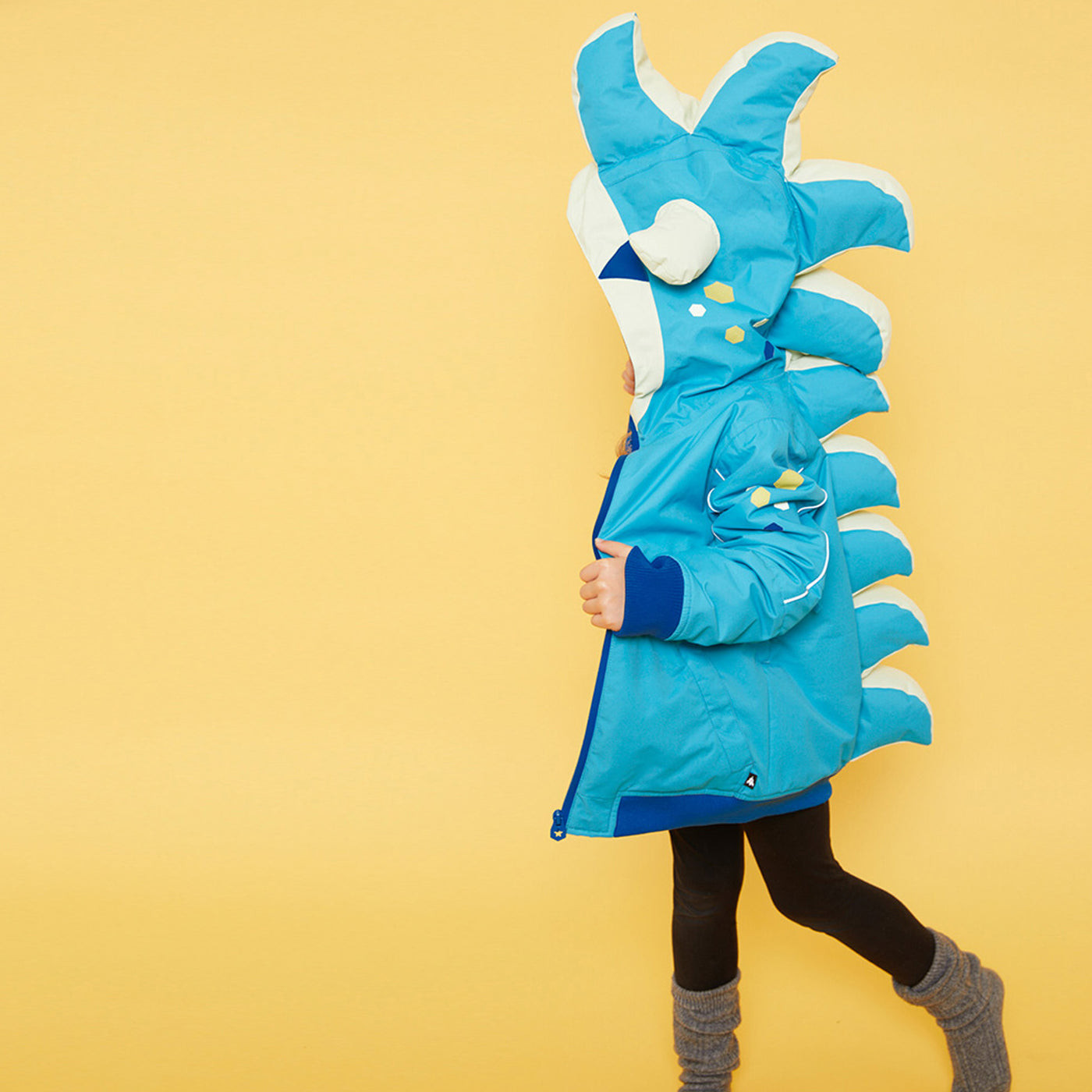 WeeDo Kids Snow Jacket Monster Blue