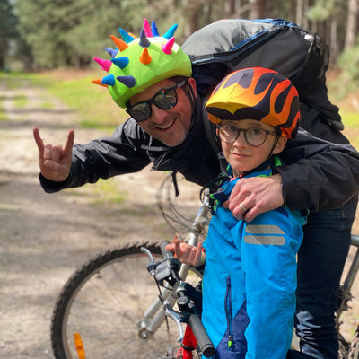 Coolcasc Printed Cool Helmet Cover Flames