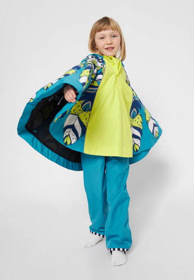 WeeDo Kids Rain Cape Birdy - Last One Left - Size 116cm