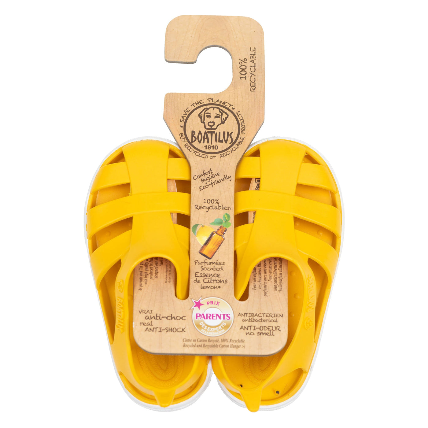 Boatilus Bioty Sandal Yellow