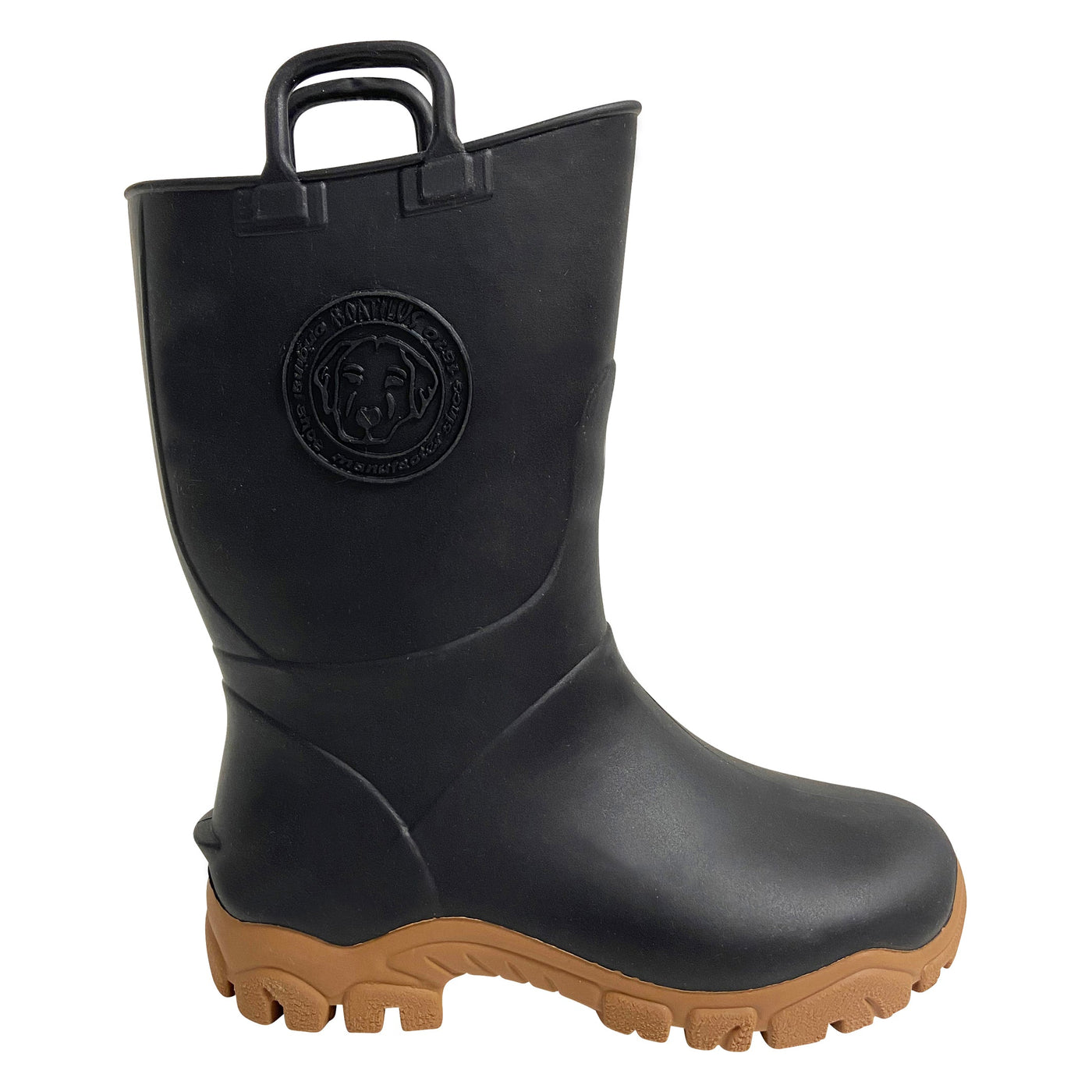 Ducky Welly Boot Navy/Brown