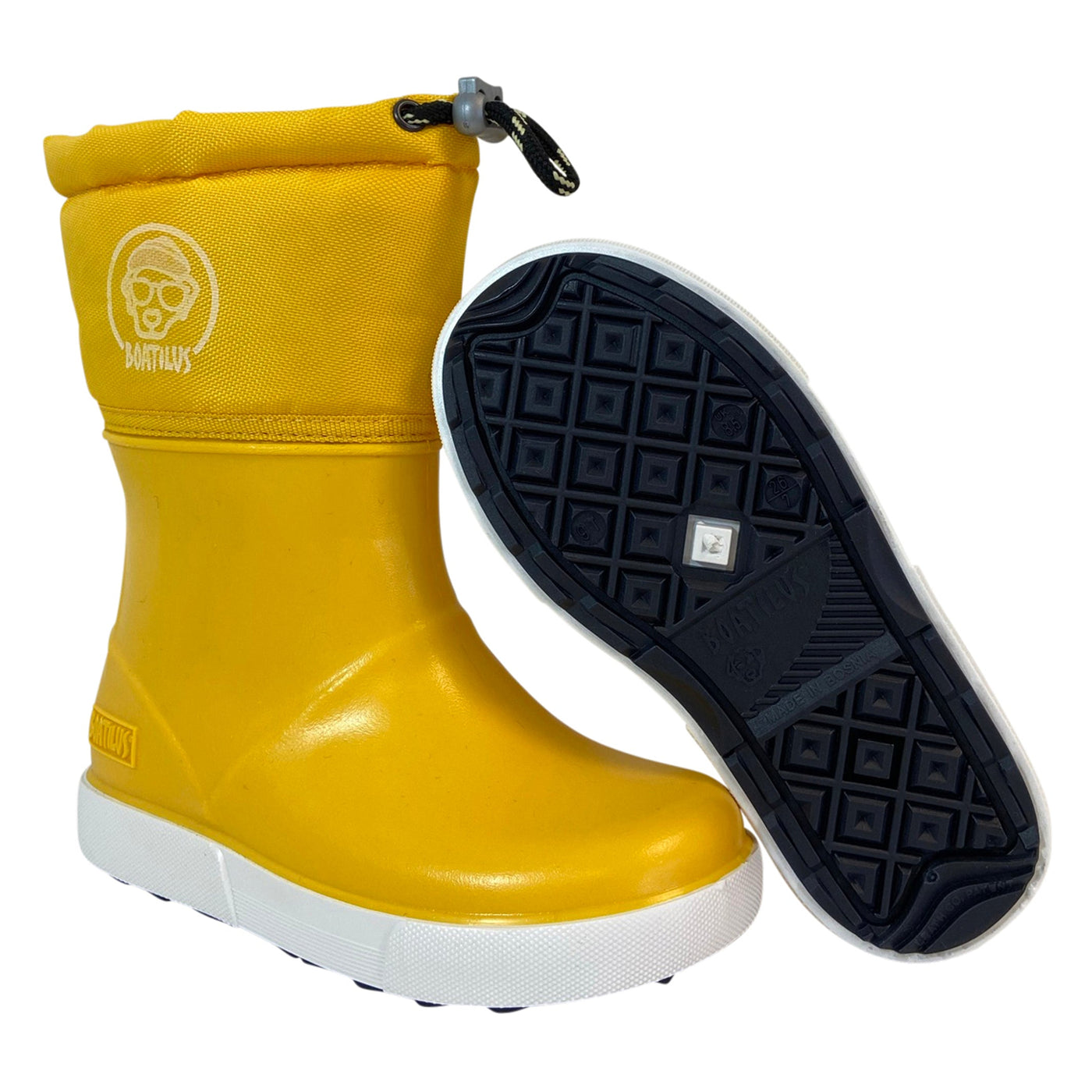 Boatilus Penguy B Warm Welly Boot Yellow