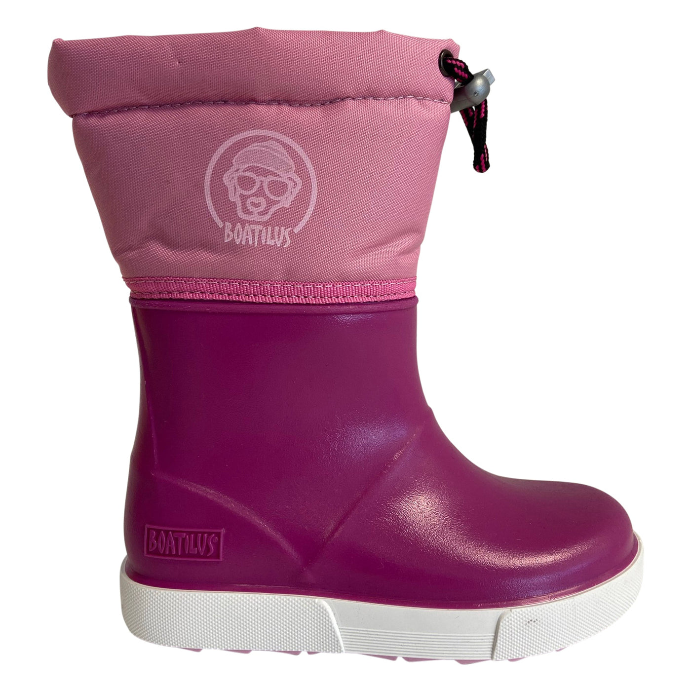 Boatilus Penguy B Warm Welly Boot Fuchsia