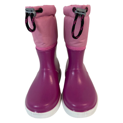 Boatilus Penguy B Warm Welly Boot Fuchsia