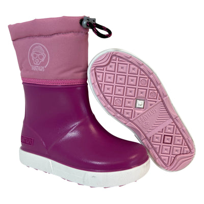 Boatilus Penguy B Warm Welly Boot Fuchsia