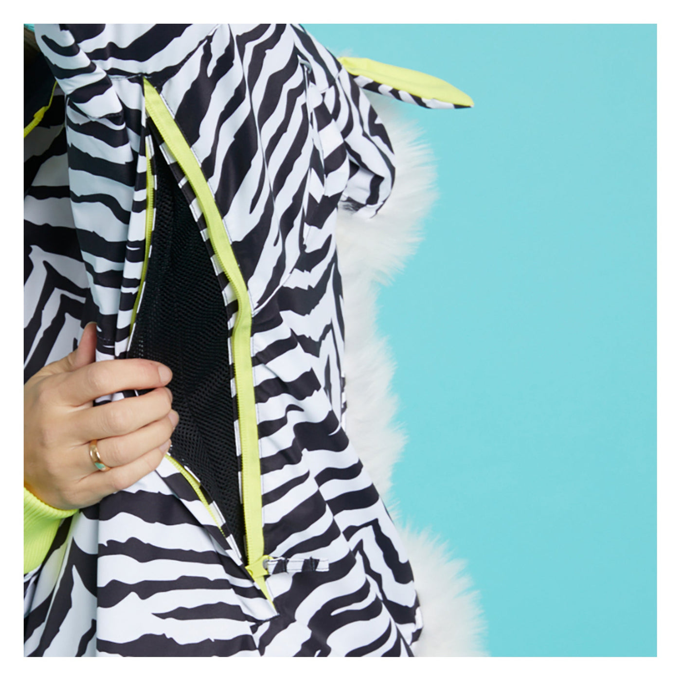 WeeDo Adult Snow Jacket Zebra