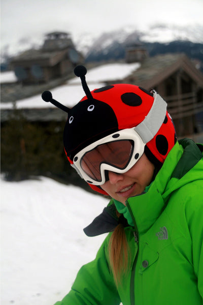 Coolcasc Animals Helmet Cover Ladybird.