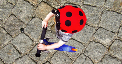 Coolcasc Animals Helmet Cover Ladybird.
